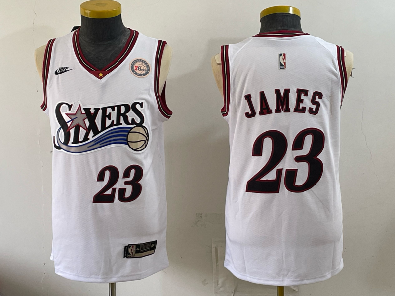Men Philadelphia 76ers #23 James white Nike 2026 NBA Jersey 080802->philadelphia 76ers->NBA Jersey